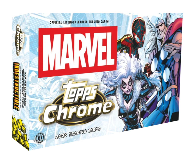 Topps Marvel Comics Chrome Hobby Box 2025