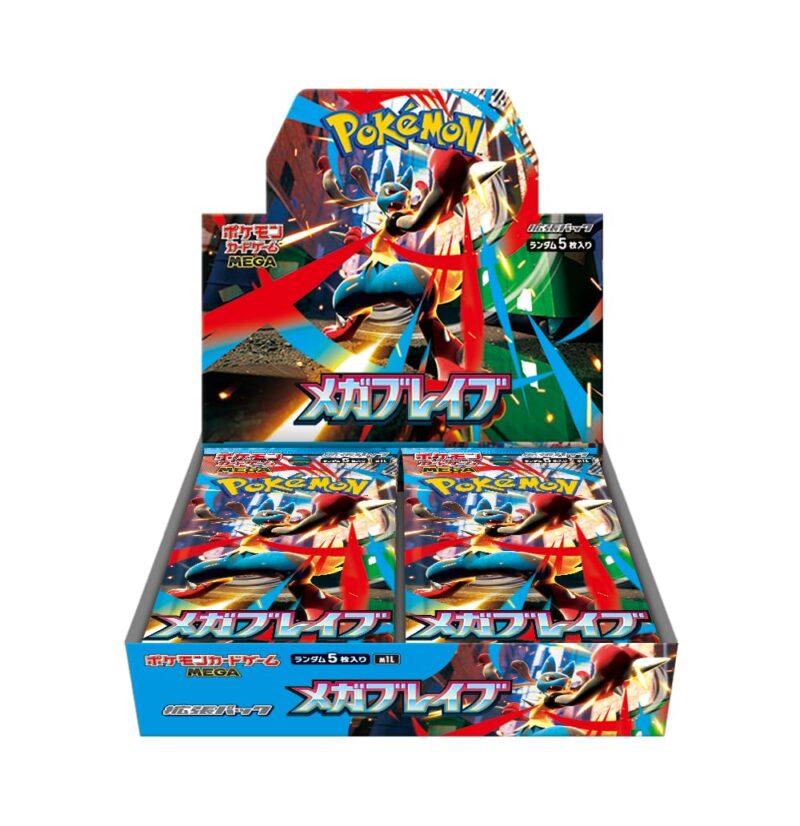 Pokemon TCG: Mega Brave Booster Box (Japanese)