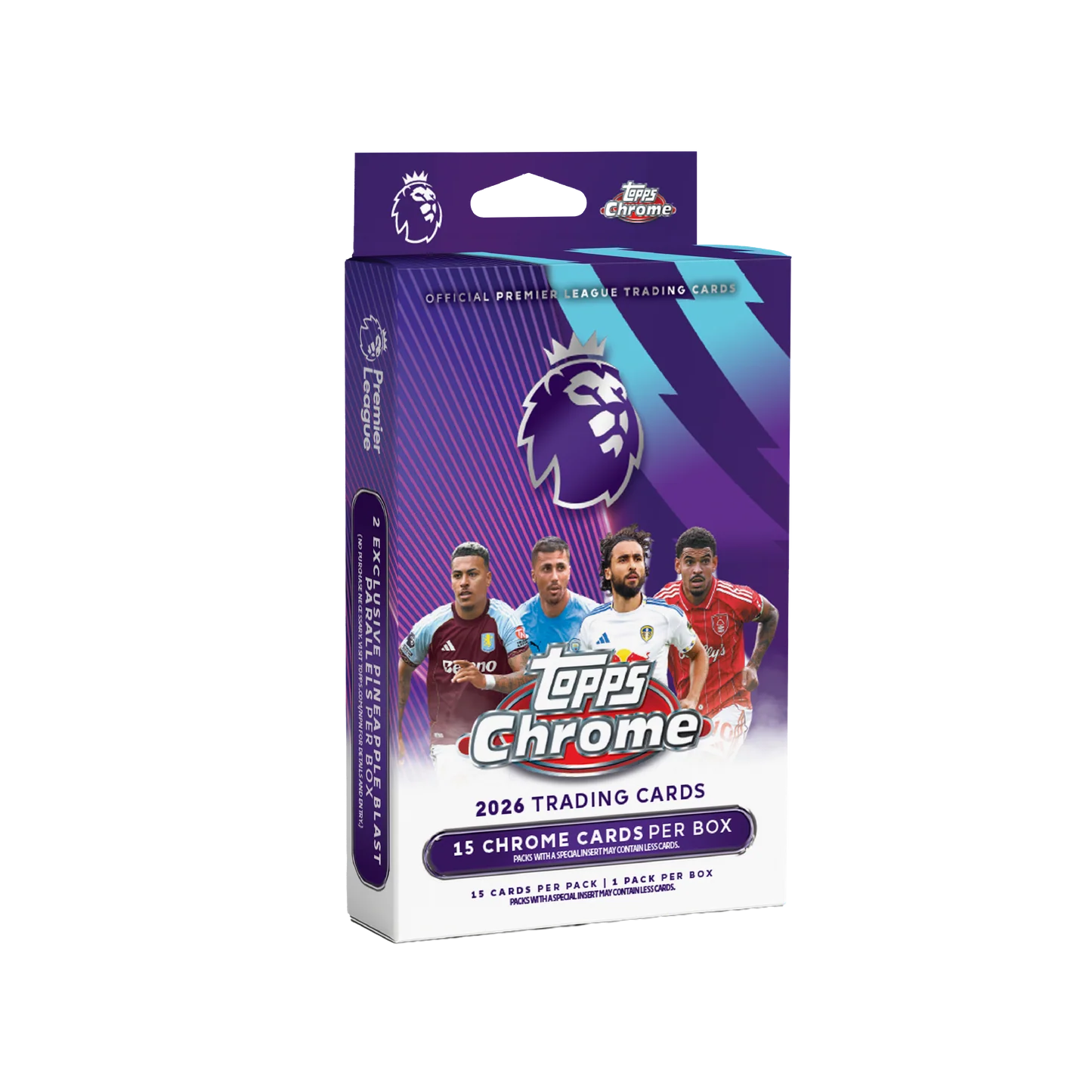 Topps: Chrome Premier League 2026 Hanger Box